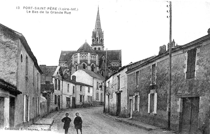 Ville de Port-Saint-Pre (Bretagne).