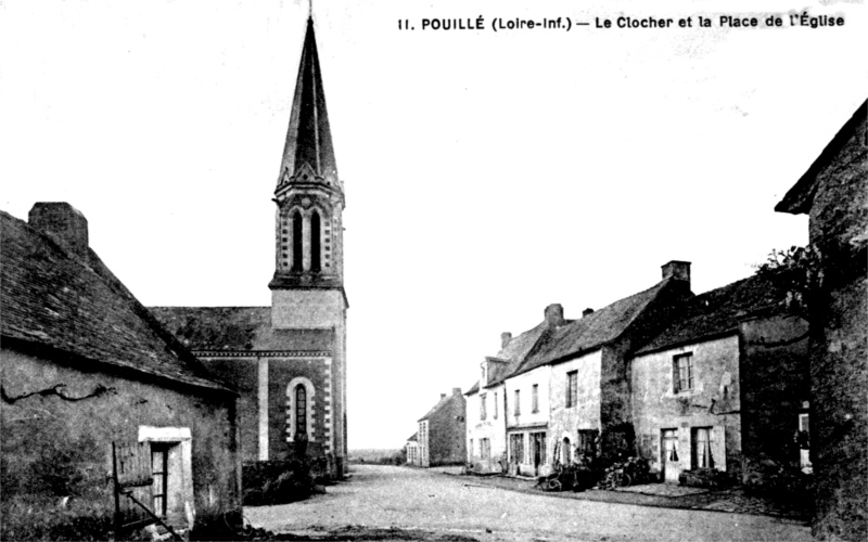 Ville de Pouill-les-Cteaux (anciennement en Bretagne).