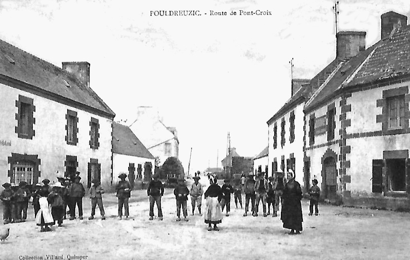 Ville de Pouldreuzic (Bretagne).