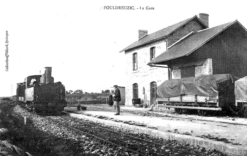 Ville de Pouldreuzic (Bretagne).