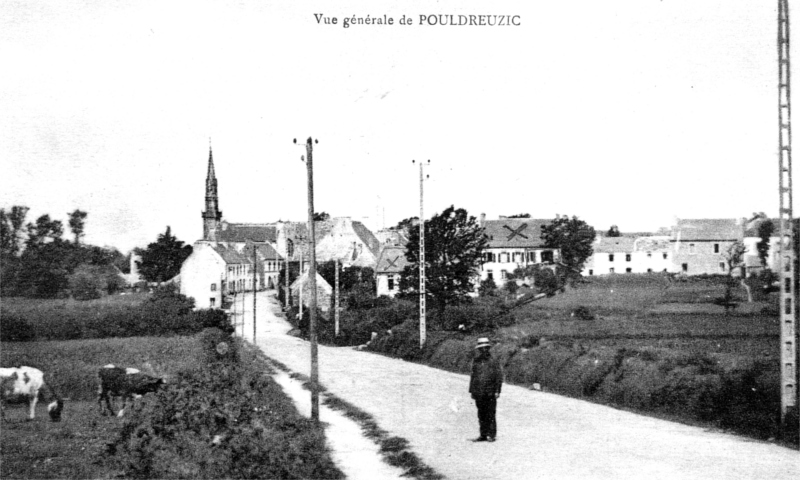 Ville de Pouldreuzic (Bretagne).