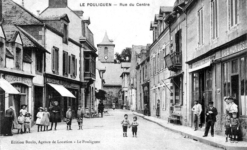 Ville du Pouliguen (anciennement en Bretagne).