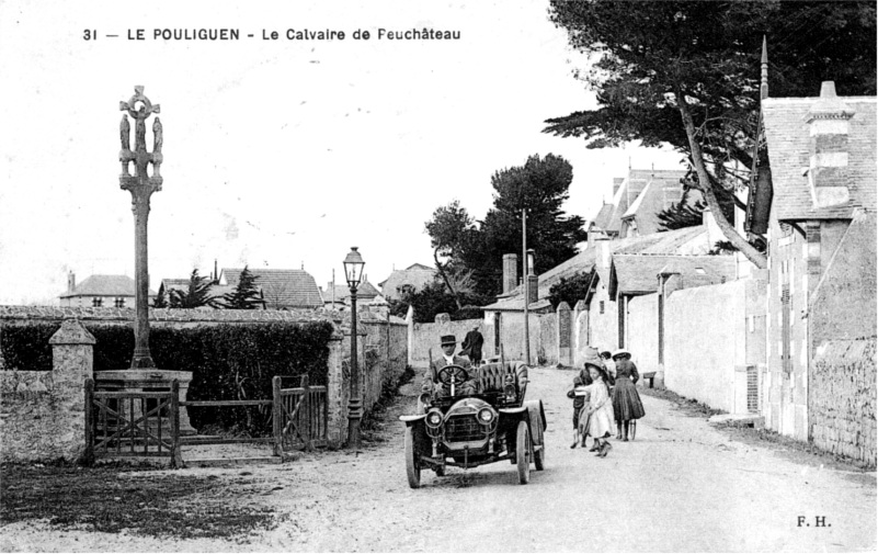 Calvaire de Penchteau au Pouliguen (anciennement en Bretagne).
