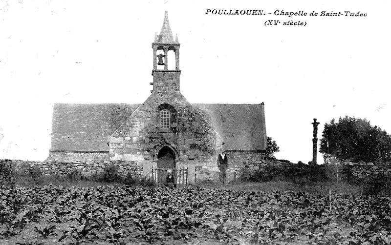 Chapelle Saint-Tudec à Poullaouen (Bretagne).