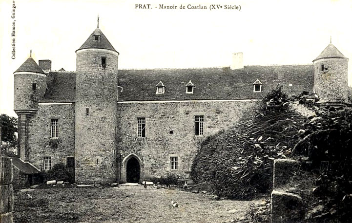 Prat (Bretagne) : chteau de Coadlan