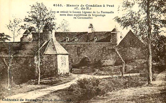 Prat (Bretagne) : château de Coadélan