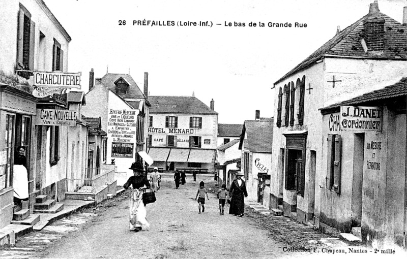 Ville de Prfailles (anciennement en Bretagne).