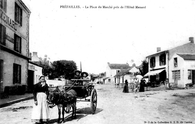 Ville de Prfailles (anciennement en Bretagne).