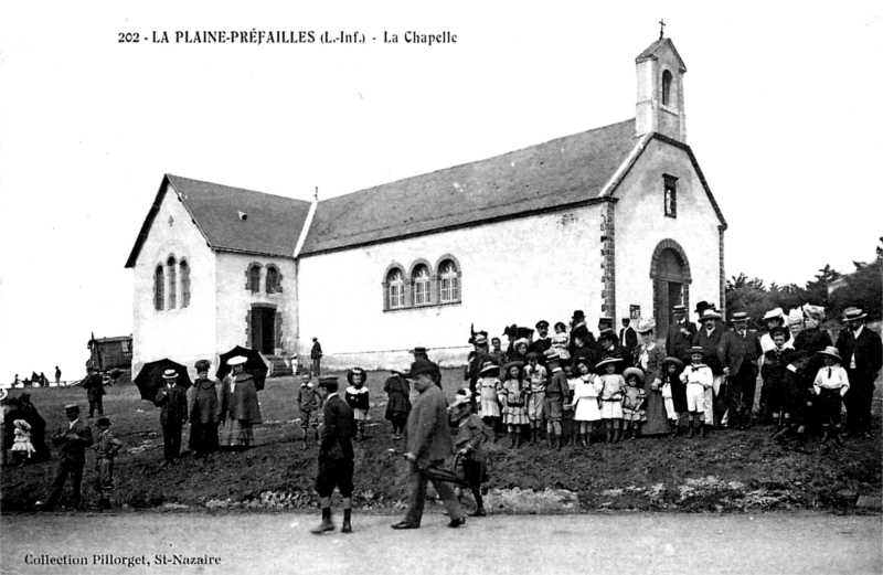 Chapelle Saint-Gildas de Préfailles (anciennement en Bretagne).