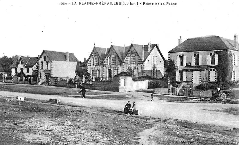 Ville de Préfailles (anciennement en Bretagne).