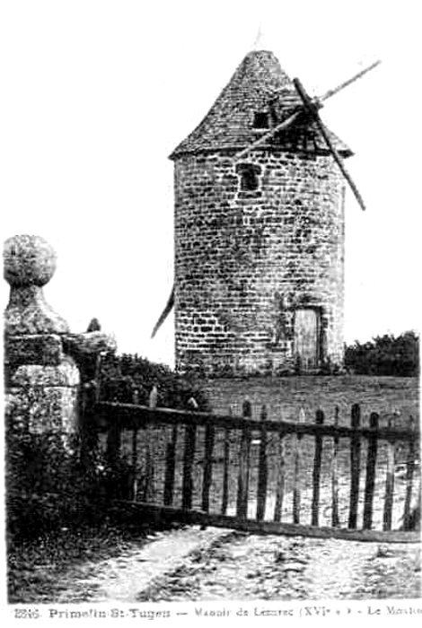 Moulin de Primelin (Bretagne).