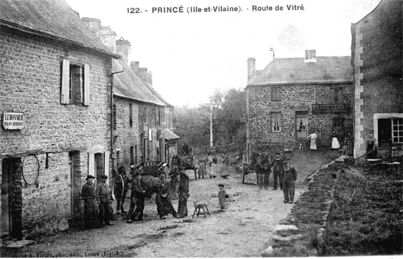 Ville de Princ (Bretagne).