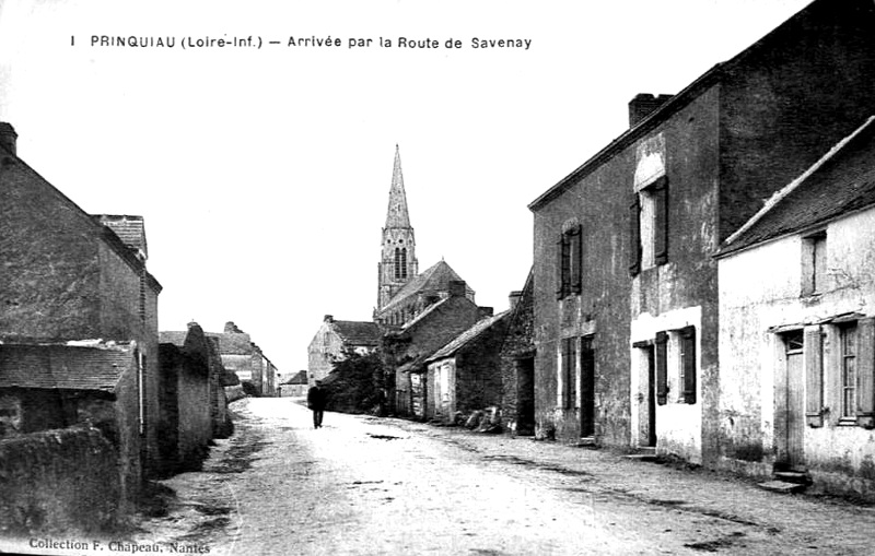 Ville de Prinquiau (anciennement en Bretagne).