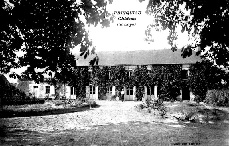 Chteau du Loyer  Prinquiau (anciennement en Bretagne).