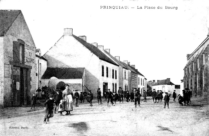 Ville de Prinquiau (anciennement en Bretagne).