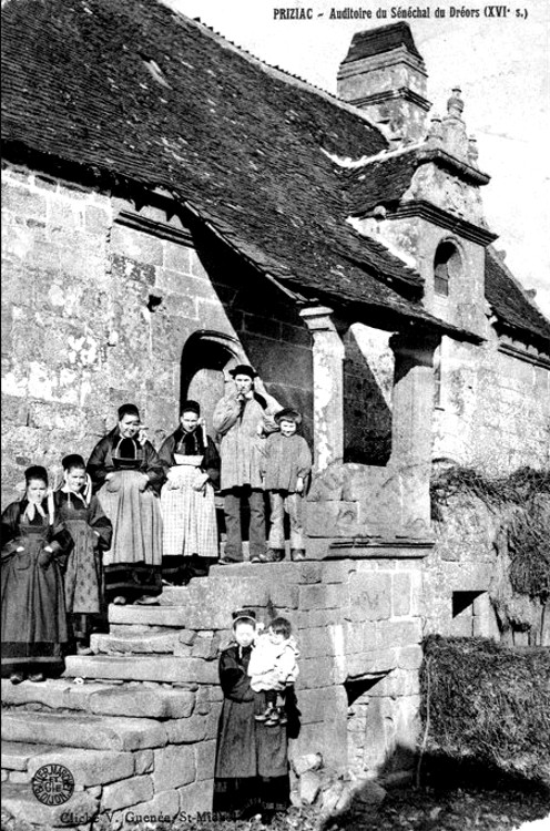 Ville de Priziac (Bretagne).