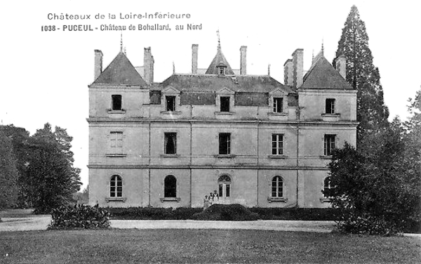 Chteau de Bohallard en Puceul (Loire-Atlantique).