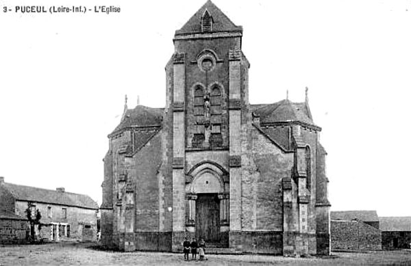 Eglise de Puceul (Loire-Atlantique).