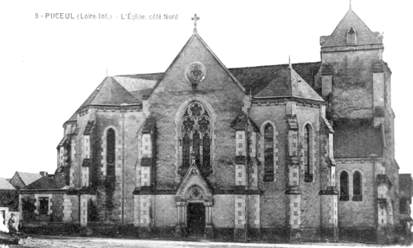 Eglise de Puceul (Loire-Atlantique).