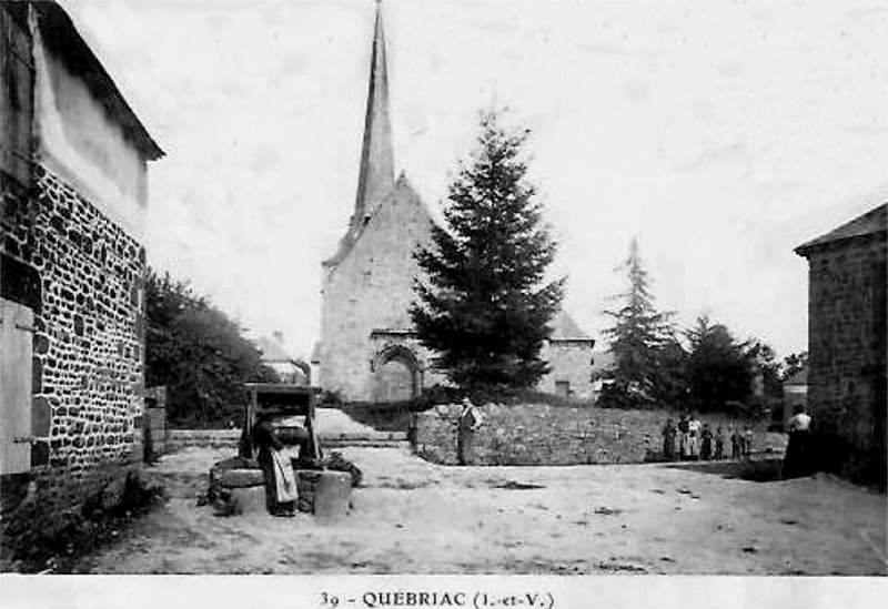 Ville de Qubriac (Bretagne).