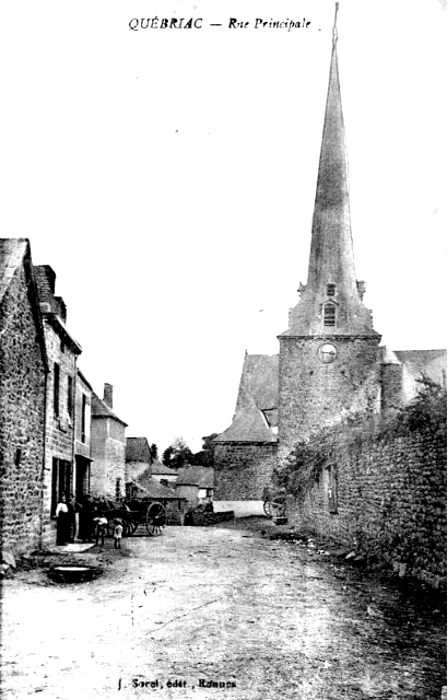 Eglise de Qubriac (Bretagne).