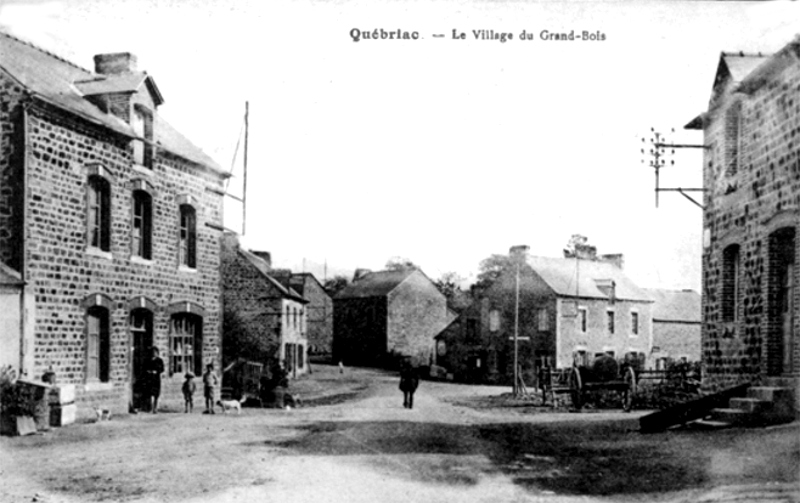 Ville de Qubriac (Bretagne).