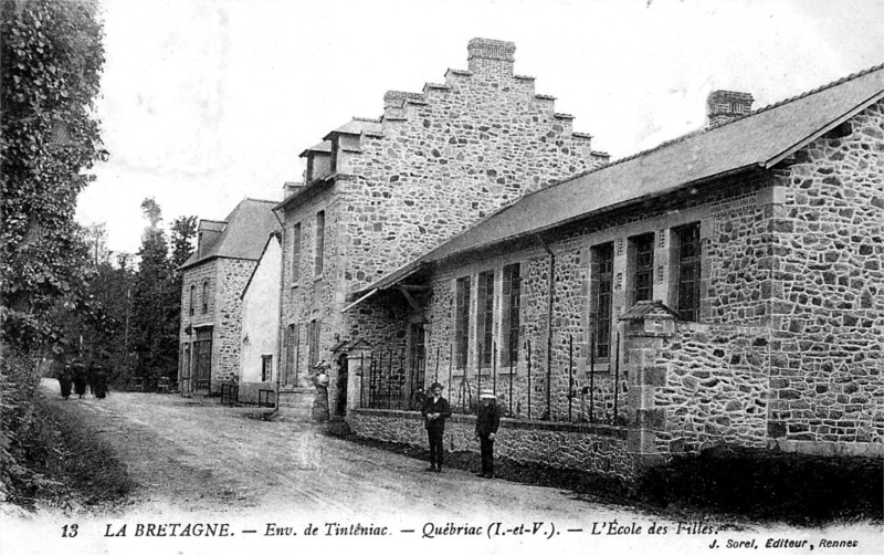 Ville de Qubriac (Bretagne).