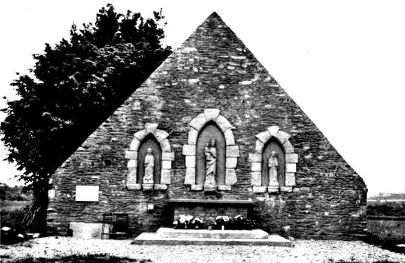 Chapelle Notre-Dame du Ronceray  Quelneuc (Bretagne).