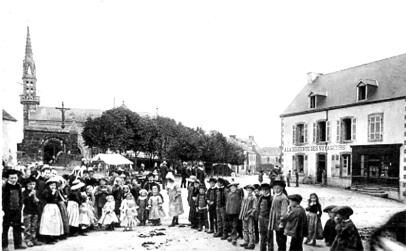 Ville de Qumnven (Bretagne).