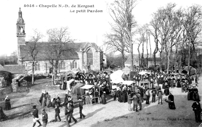 Chapelle Notre-Dame de Kergoat  Qumnven (Bretagne).