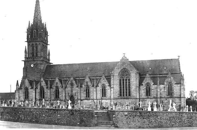 Eglise de Quemper-Guezennec (Bretagne).