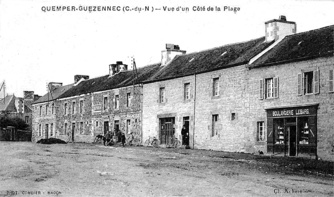 Ville de Quemper-Guezennec (Bretagne).