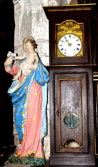 Statue de l'glise Saint-Herv de Quemperven (Bretagne)