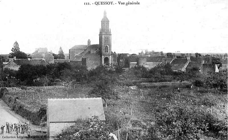 Ville de Quessoy (Bretagne).