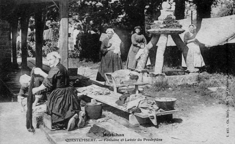 Fontaine de Questembert (Bretagne).