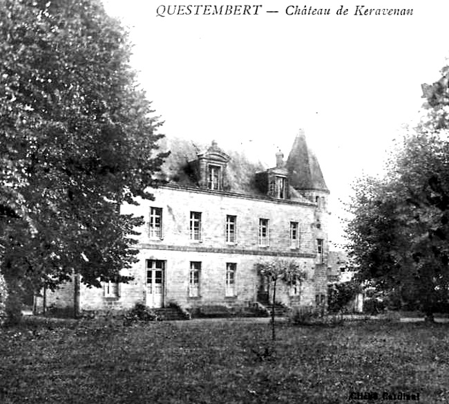 Chteau de Questembert (Bretagne).