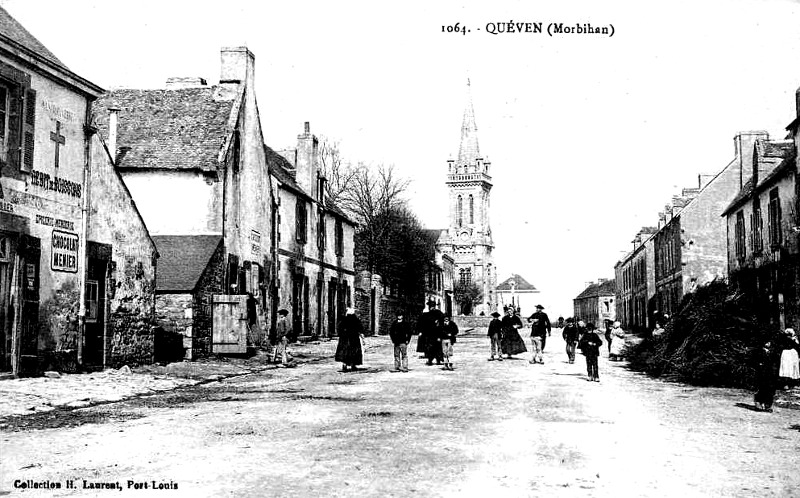 Ville de Quven (Bretagne).