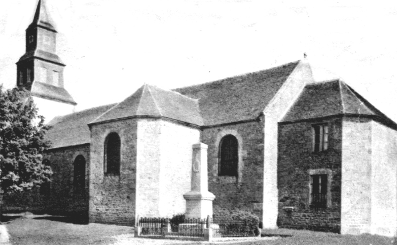 Eglise de Quvert (Bretagne).