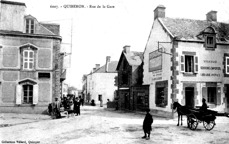 Ville de Quiberon (Bretagne).