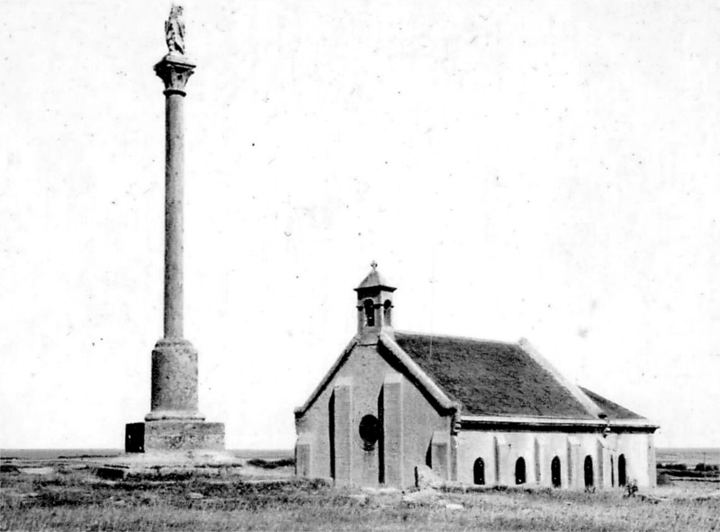 Ville de Quiberon (Bretagne) : chapelle Saint-Clment.