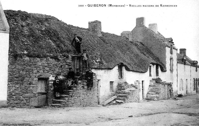 Ville de Quiberon (Bretagne).