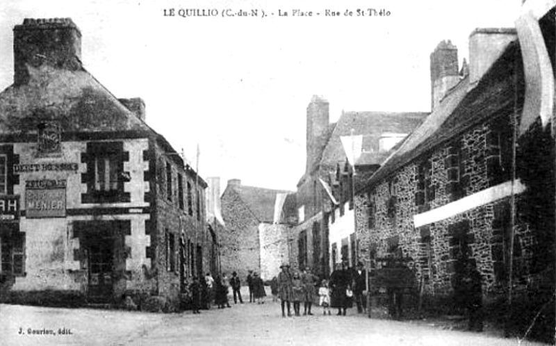 Ville de Quillio (Bretagne).