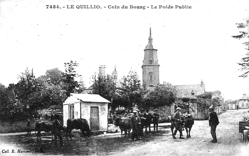 Ville de Quillio (Bretagne).