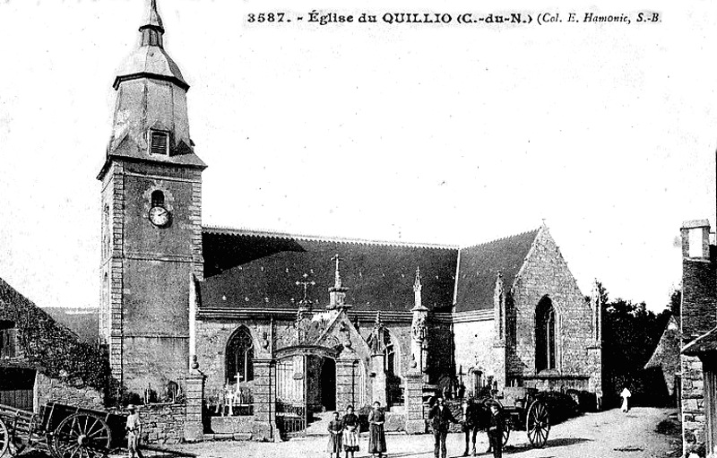 Eglise de Quillio (Bretagne).