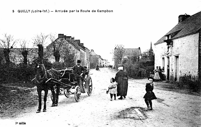 Ville de Quilly (anciennement en Bretagne).