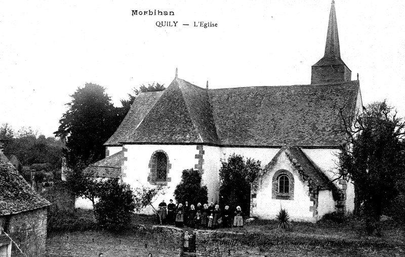 Eglise de Quily (Bretagne).