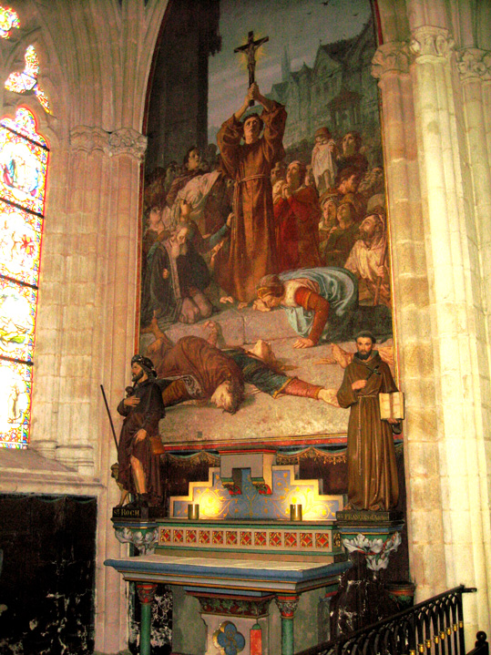 Quimper : cathdrale Saint-Corentin (chapelle Saint-Roch)