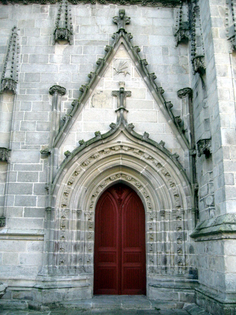 Quimper : cathdrale Saint-Corentin (faade Nord)