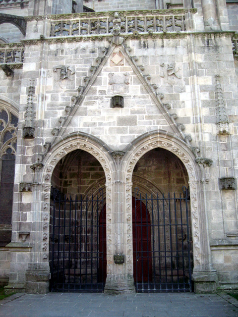 Quimper : cathdrale Saint-Corentin (faade Nord)