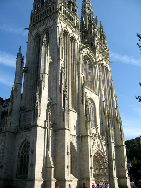 Quimper : cathdrale Saint-Corentin